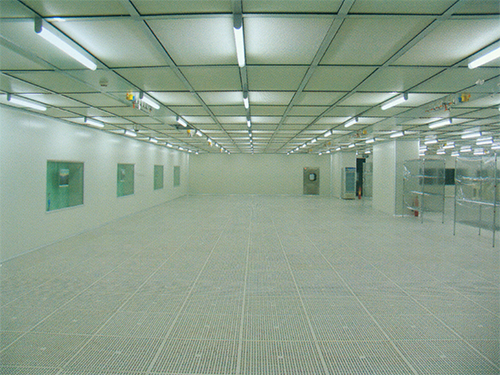 百级净化车间-高架空回风地板
